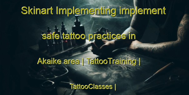 Skinart Implementing implement safe tattoo practices in Akaike area | TattooTraining | TattooClasses | SkinartTraining-Japan